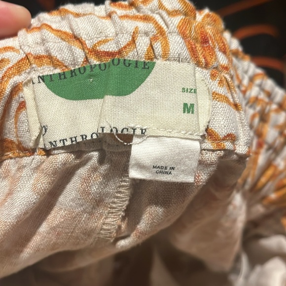 Anthropologie “Jolene” Orange Bird Shorts - Picture 9 of 10